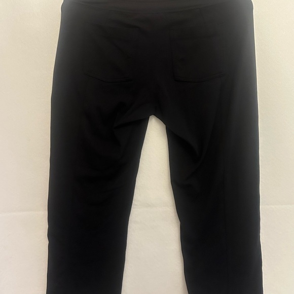 ATHLETA Size Small Black Active Ankle Stretchy Pants - Picture 2 of 7